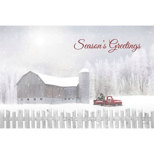 Seasons Greetings with Truck