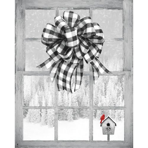 Christmas Birdhouse with Bow