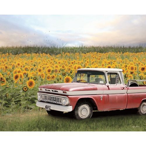 Deiter, Lori 아티스트의 Truck with Sunflowers 작품