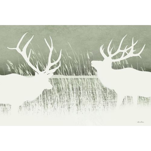 Deiter, Lori 아티스트의 Elk Silhouettes 작품