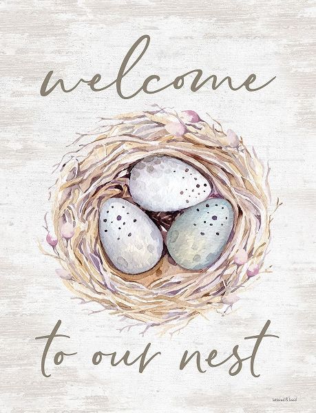 Lettered and Lined 아티스트의 Welcome to Our Nest 작품