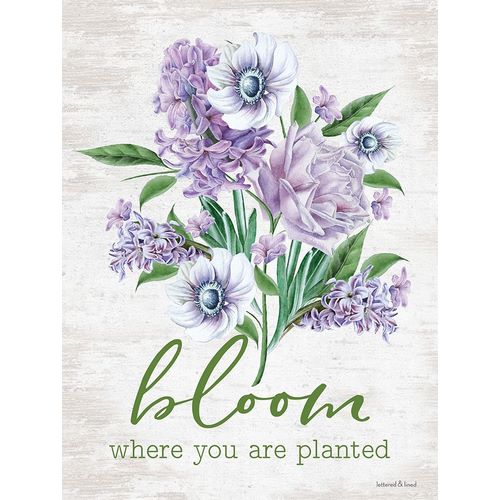 Lettered and Lined 아티스트의 Bloom Where You Are Planted 작품