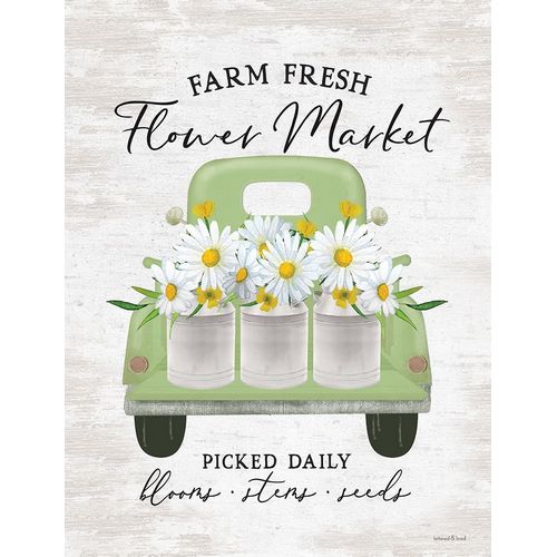 Lettered and Lined 아티스트의 Flower Market - Daisies 작품