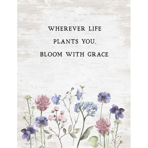 Lettered and Lined 아티스트의 Bloom with Grace 작품