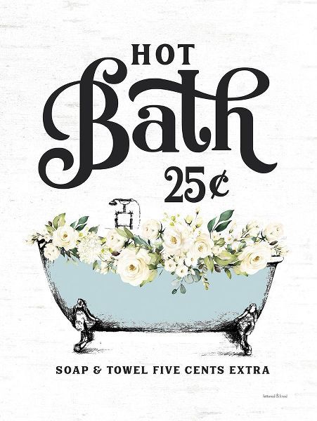 Lettered and Lined 아티스트의 Hot Bath 작품