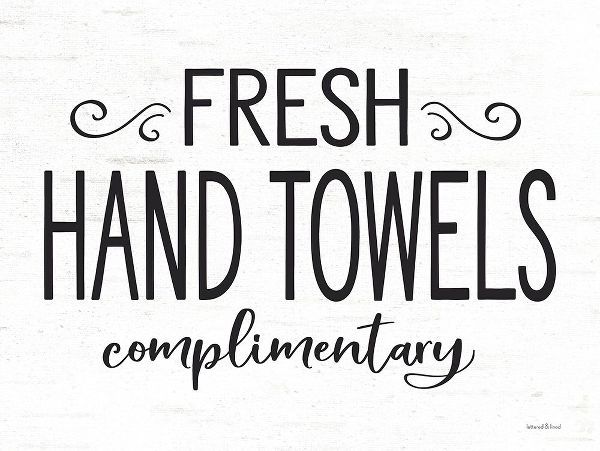 Lettered and Lined 아티스트의 Fresh Hand Towels 작품