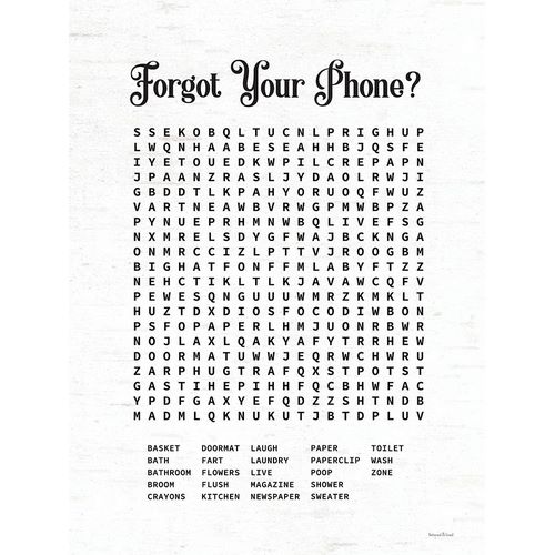 Lettered and Lined 아티스트의 Forgot Your Phone? 작품