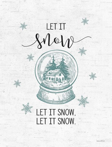 Lettered and Lined 아티스트의 Let It Snow 작품