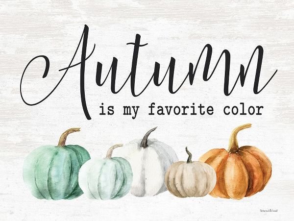 Lettered and Lined 아티스트의 Autumn is My Favorite Color 작품