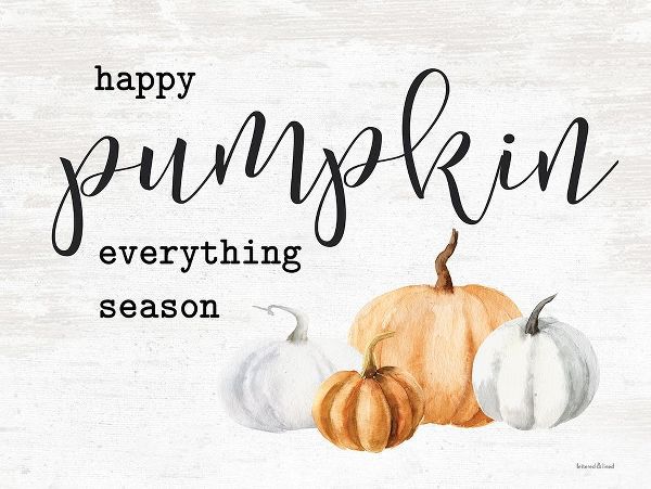 lettered And lined 아티스트의 Happy Pumpkin Everything Season 작품