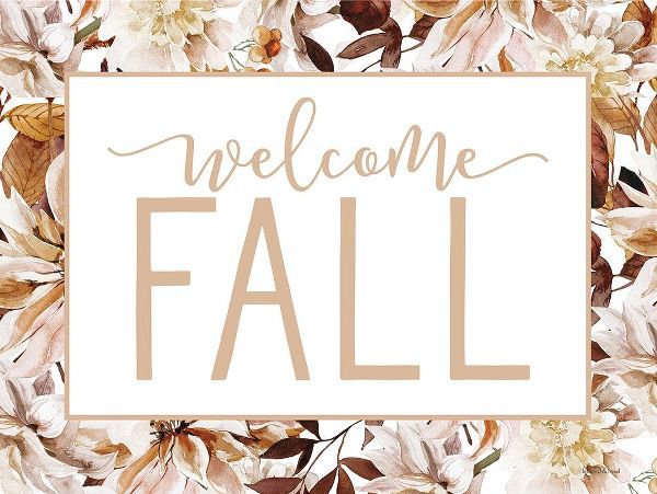 Lettered and Lined 아티스트의 Welcome Fall 작품