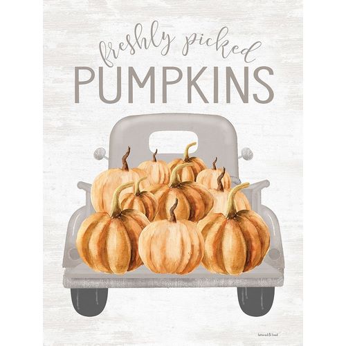 Lettered and Lined 아티스트의 Freshly Picked Pumpkins 작품