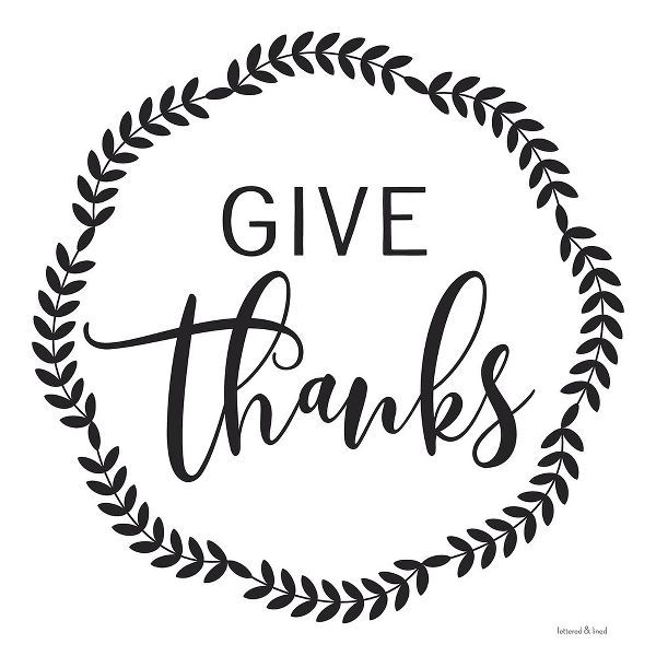 lettered And lined 아티스트의 Give Thanks 작품