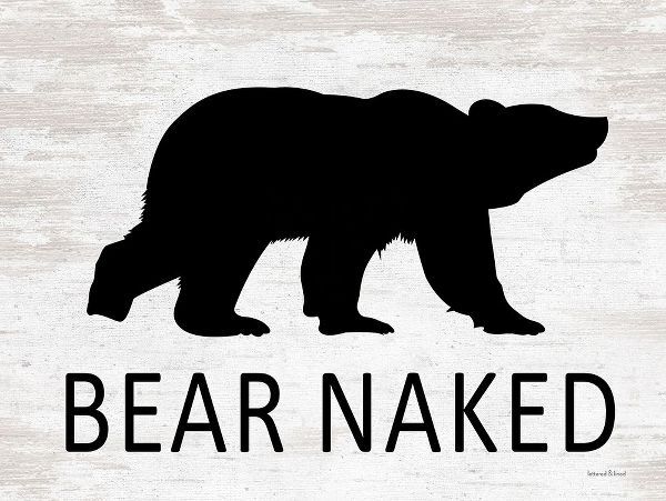 lettered And lined 아티스트의 Bear Naked 작품