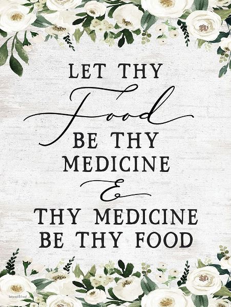 lettered And lined 아티스트의 Let Thy Food by Thy Medicine 작품