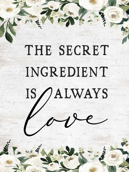 lettered And lined 아티스트의 The Secret Ingredient is Always Love 작품