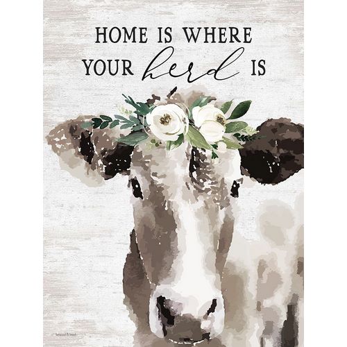 lettered And lined 아티스트의 Home is Where Your Herd Is 작품