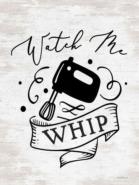 lettered And lined 아티스트의 Watch Me Whip 작품