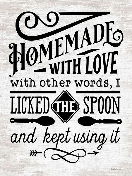 lettered And lined 아티스트의 Homemade With Love 작품