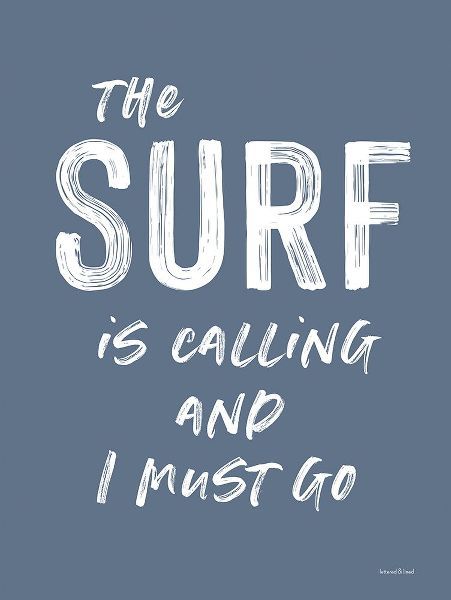 Lettered And Lined 작가의 The Surf is Calling 작품