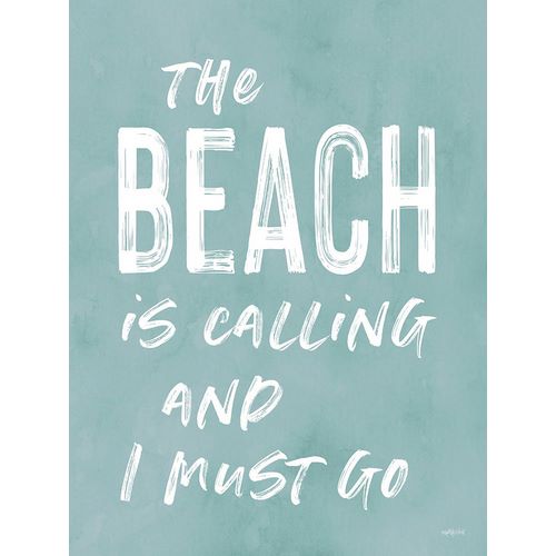 Lettered and Lined 작가의 The Beach is Calling 작품