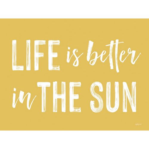 Lettered and Lined 작가의 Life is Better in the Sun 작품