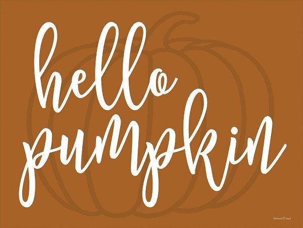 Lettered and Lined 작가의 Hello Pumpkin 작품