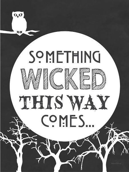 Lettered and Lined 작가의 Something Wicked This Way Comes 작품