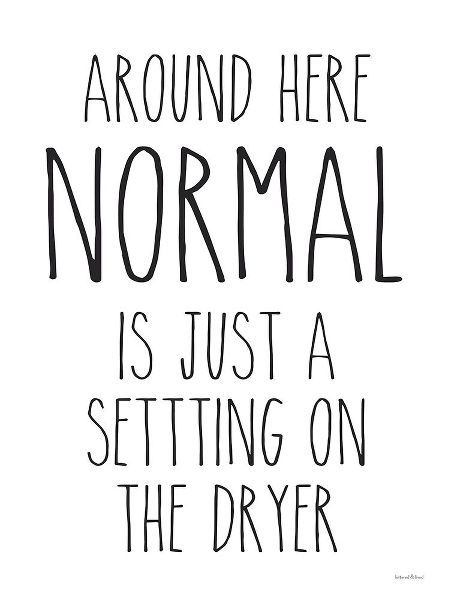 Lettered And Lined 작가의 Normal Dryer Setting 작품