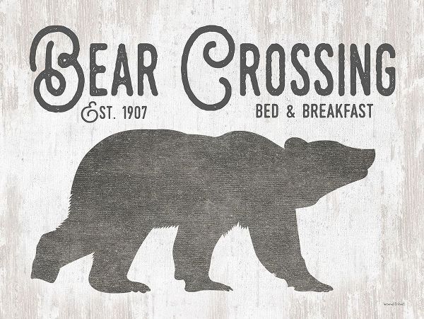 Lettered And Lined 작가의 Bear Crossing 작품