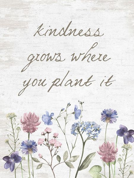 Lettered and Lined 아티스트의 Kindness Grows Where You Plant It작품입니다.