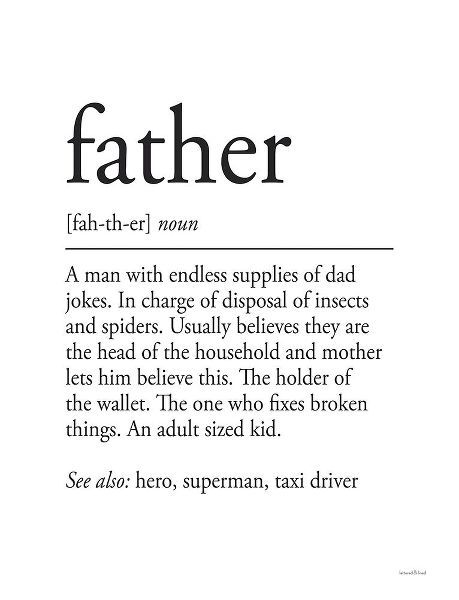 Lettered And Lined 아티스트의 Father Definition 1작품입니다.