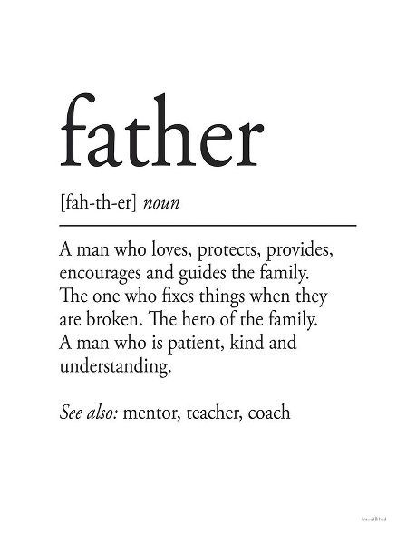 Lettered And Lined 아티스트의 Father Definition 2작품입니다.