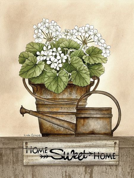 Home Sweet Home Geraniums