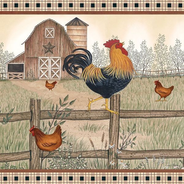 Rustic Farm Rooster