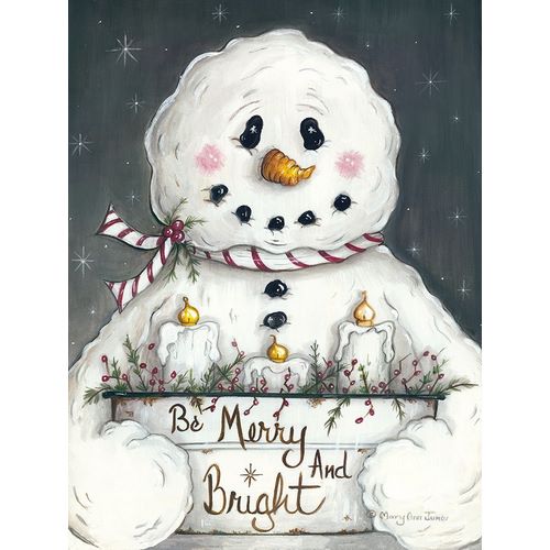 Merry and Bright Snowman