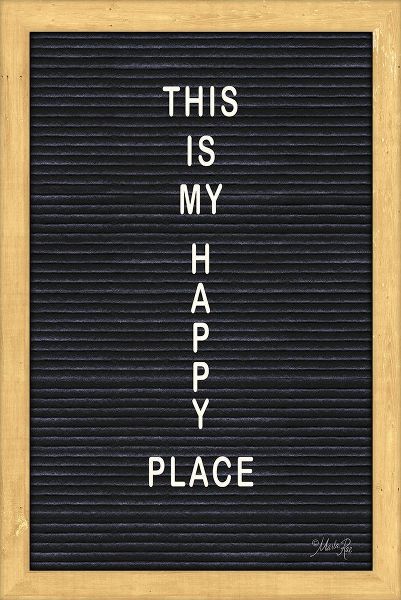 This is My Happy Place Felt Board