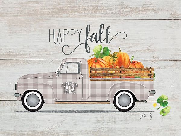 Happy Fall Vintage Truck