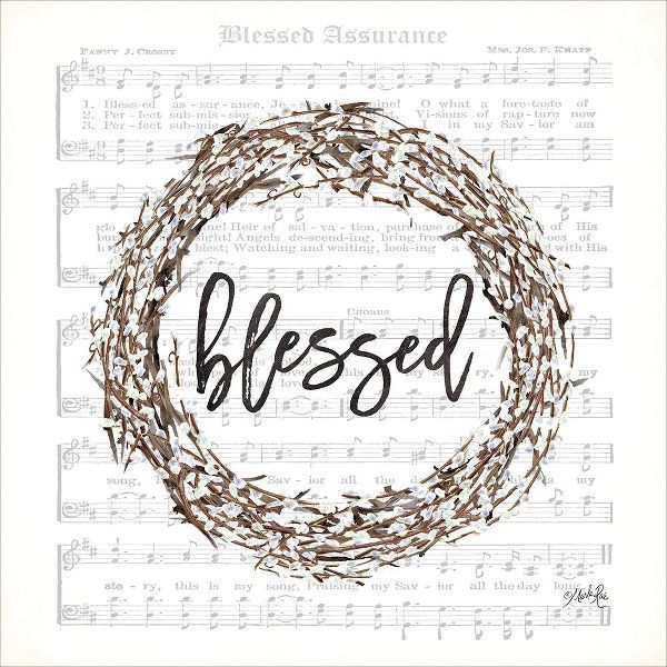 Blessed Assurance Bless Wreath