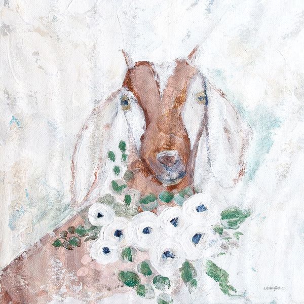 Kissell, Mackenzie 아티스트의 Floral Goat작품입니다.