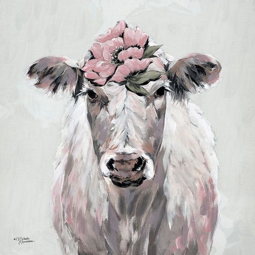 Norman, Michele 작가의 Pretty in Pink Cow 작품