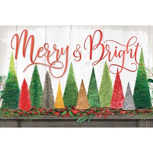 Mollie B. 작가의 Merry And Bright Christmas Trees 작품