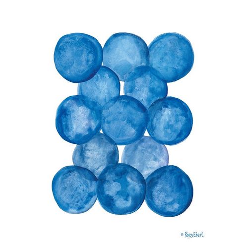 Ebert, Roey 아티스트의 Aegean Blue Abstract III 작품