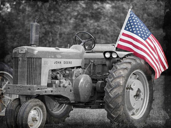 Rigsby, Jennifer 아티스트의 Tractor with American Flag작품입니다.