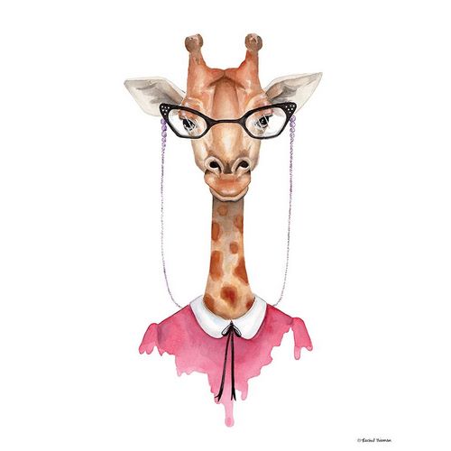 Giraffe in Glasses