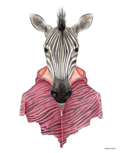 Zebra in a Zipup