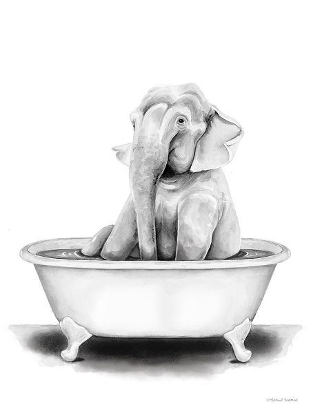 Elephant in Tub