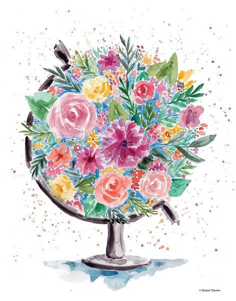 Nieman, Rachel 아티스트의 Flower Globe 작품