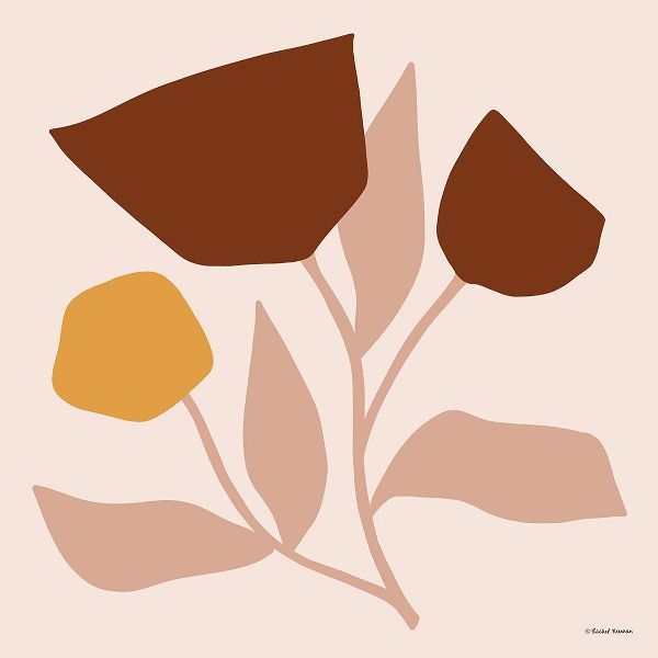 Nieman, Rachel 아티스트의 Modern Graphic Floral Stem 작품