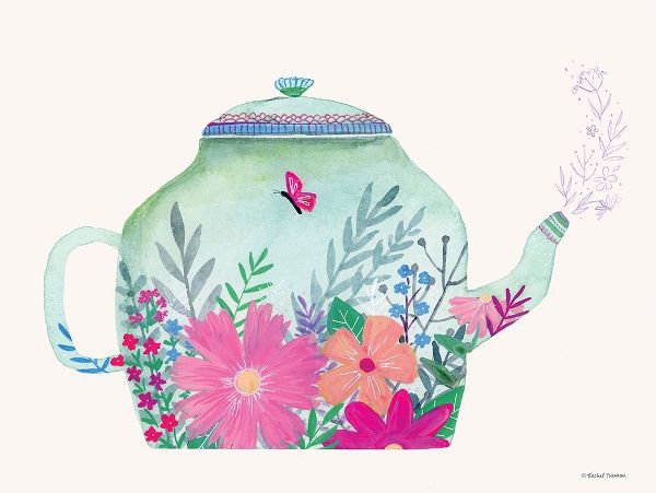 Nieman, Rachel 아티스트의 Garden Teapot 작품